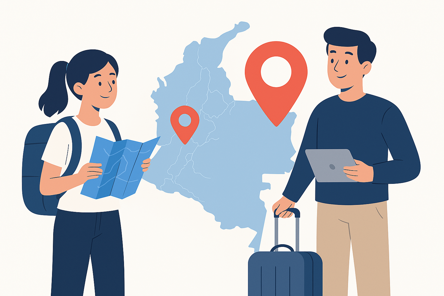 Viajar y hospedar